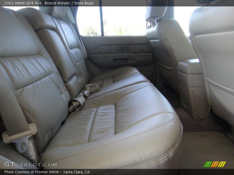 Bronze Metallic / Stone Beige 2001 Infiniti QX4 4x4