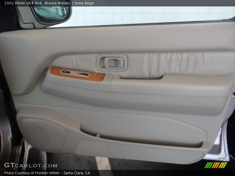 Bronze Metallic / Stone Beige 2001 Infiniti QX4 4x4