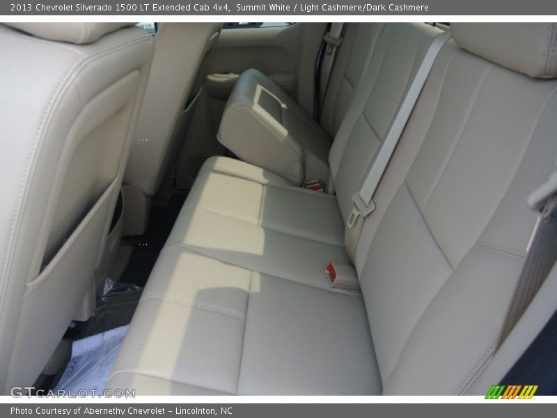 Summit White / Light Cashmere/Dark Cashmere 2013 Chevrolet Silverado 1500 LT Extended Cab 4x4
