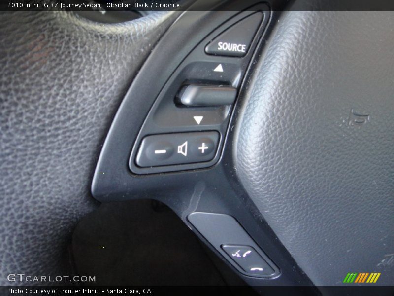 Obsidian Black / Graphite 2010 Infiniti G 37 Journey Sedan