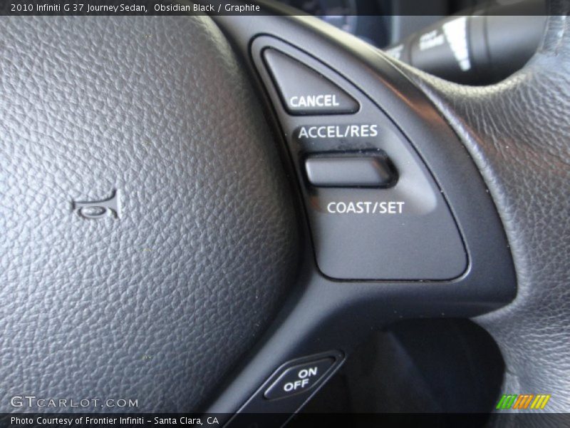 Obsidian Black / Graphite 2010 Infiniti G 37 Journey Sedan