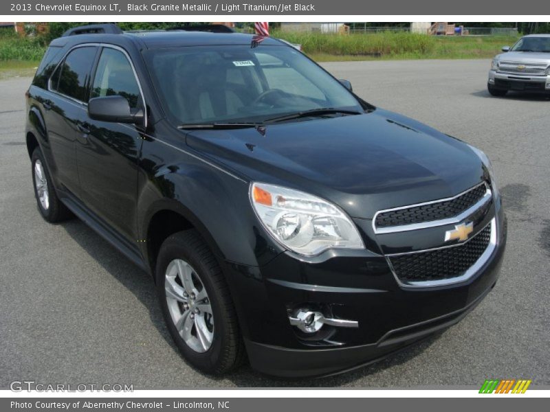 Black Granite Metallic / Light Titanium/Jet Black 2013 Chevrolet Equinox LT