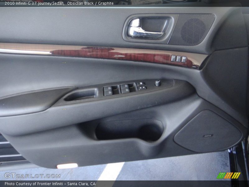 Obsidian Black / Graphite 2010 Infiniti G 37 Journey Sedan