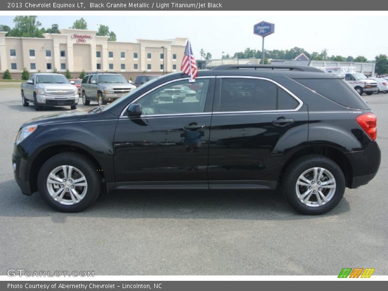 Black Granite Metallic / Light Titanium/Jet Black 2013 Chevrolet Equinox LT