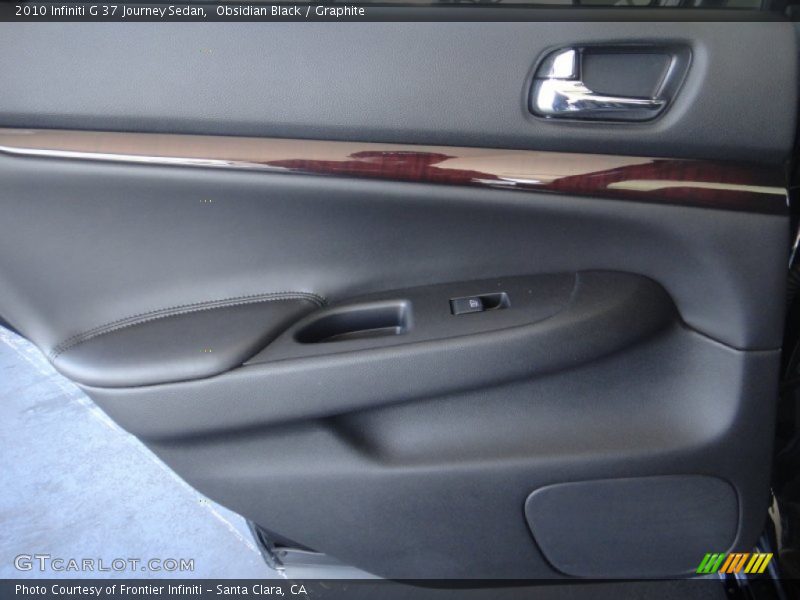 Obsidian Black / Graphite 2010 Infiniti G 37 Journey Sedan
