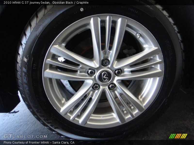 Obsidian Black / Graphite 2010 Infiniti G 37 Journey Sedan