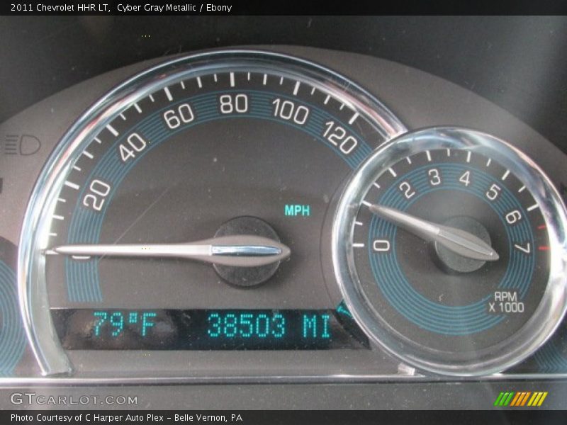 Cyber Gray Metallic / Ebony 2011 Chevrolet HHR LT