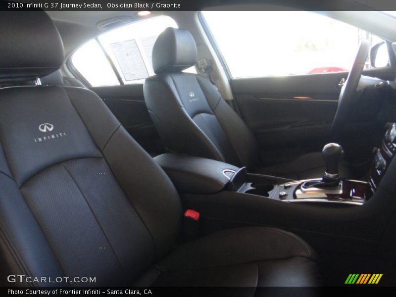 Obsidian Black / Graphite 2010 Infiniti G 37 Journey Sedan