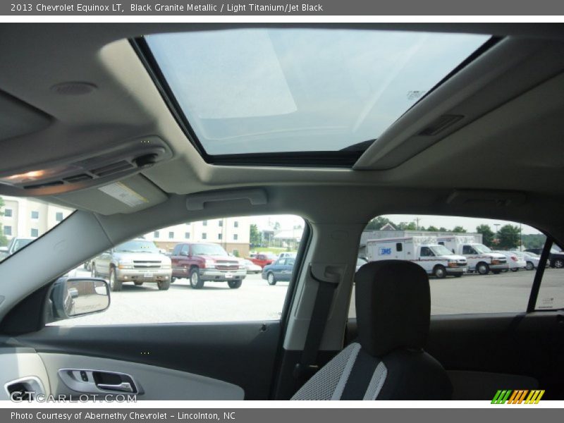Black Granite Metallic / Light Titanium/Jet Black 2013 Chevrolet Equinox LT