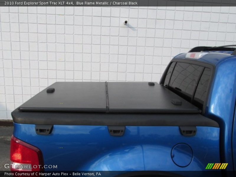 Blue Flame Metallic / Charcoal Black 2010 Ford Explorer Sport Trac XLT 4x4