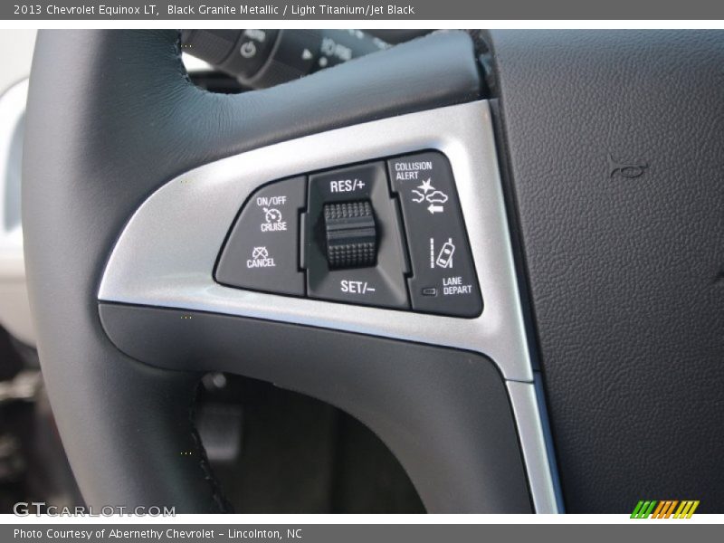 Black Granite Metallic / Light Titanium/Jet Black 2013 Chevrolet Equinox LT