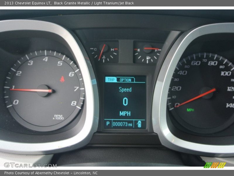 Black Granite Metallic / Light Titanium/Jet Black 2013 Chevrolet Equinox LT