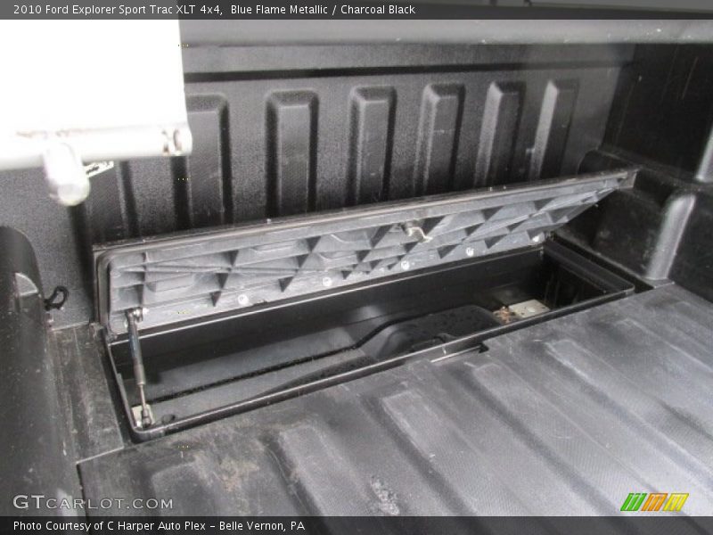 Blue Flame Metallic / Charcoal Black 2010 Ford Explorer Sport Trac XLT 4x4