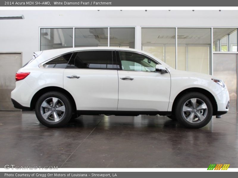  2014 MDX SH-AWD White Diamond Pearl