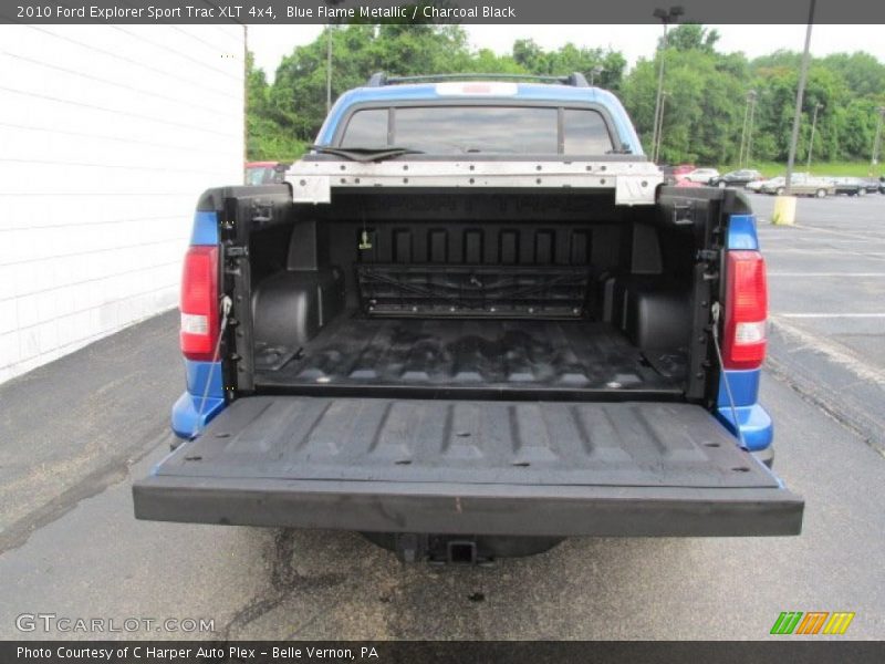 Blue Flame Metallic / Charcoal Black 2010 Ford Explorer Sport Trac XLT 4x4