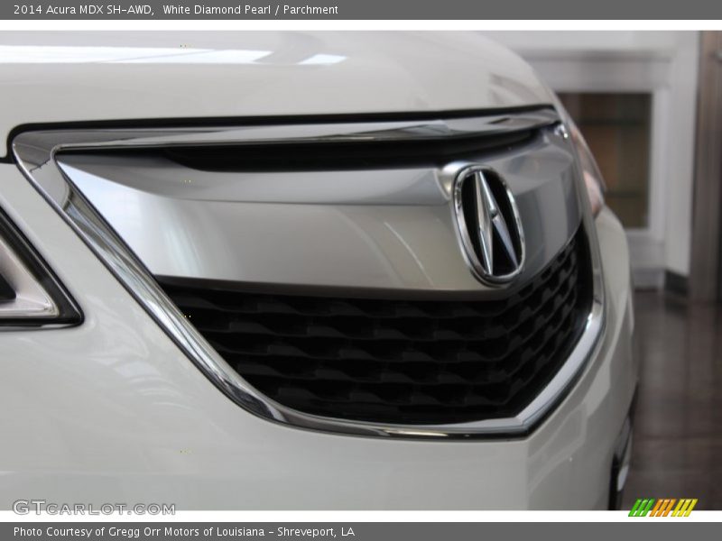 White Diamond Pearl / Parchment 2014 Acura MDX SH-AWD