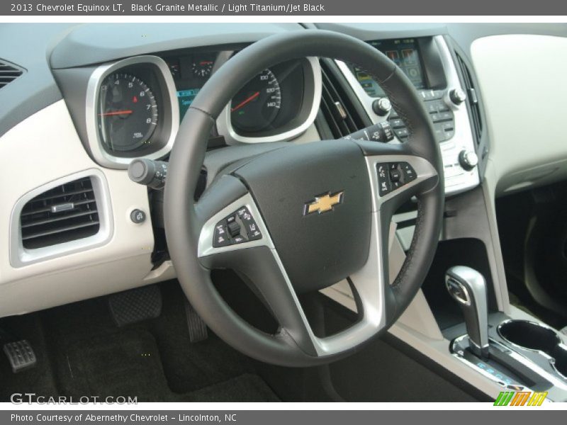 Black Granite Metallic / Light Titanium/Jet Black 2013 Chevrolet Equinox LT
