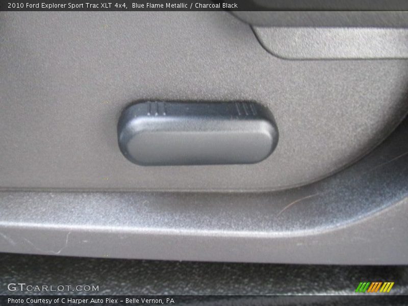 Blue Flame Metallic / Charcoal Black 2010 Ford Explorer Sport Trac XLT 4x4