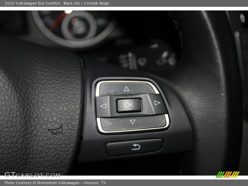 Black Uni / Cornsilk Beige 2010 Volkswagen Eos Komfort