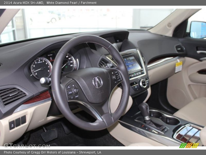 Dashboard of 2014 MDX SH-AWD