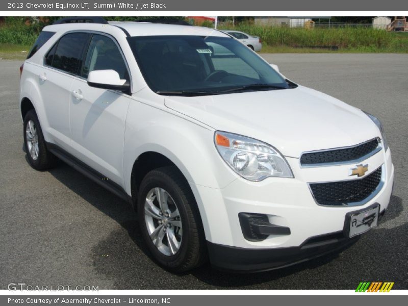 Summit White / Jet Black 2013 Chevrolet Equinox LT