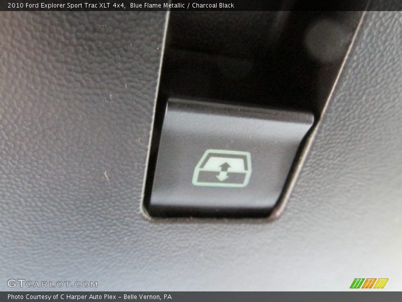 Blue Flame Metallic / Charcoal Black 2010 Ford Explorer Sport Trac XLT 4x4