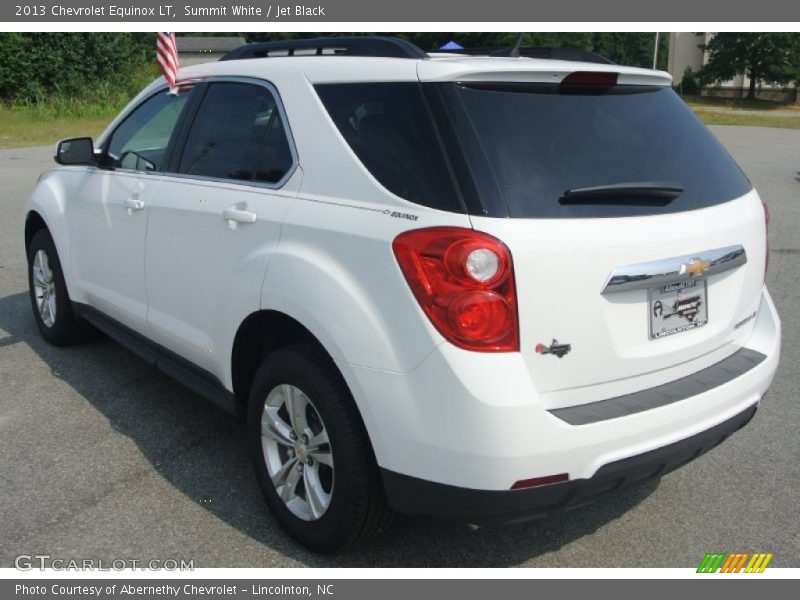Summit White / Jet Black 2013 Chevrolet Equinox LT