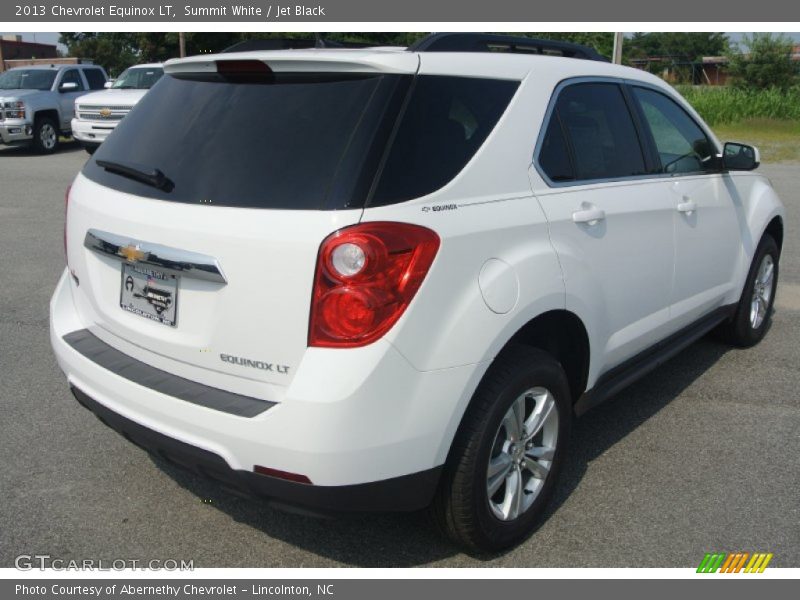 Summit White / Jet Black 2013 Chevrolet Equinox LT
