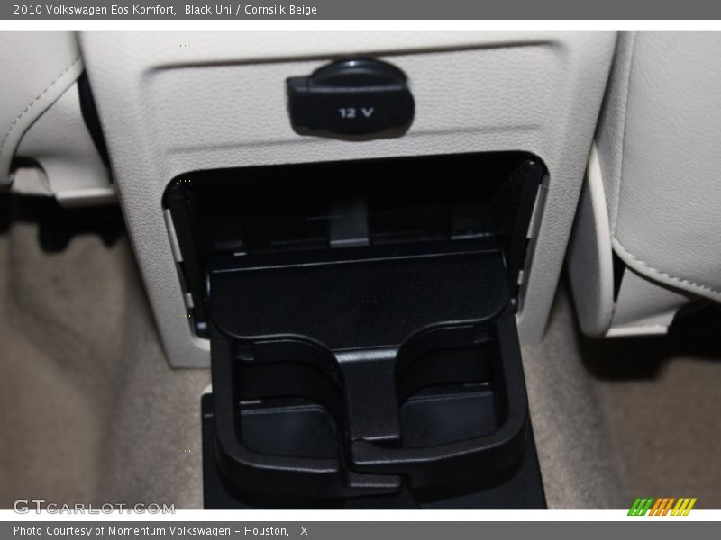 Black Uni / Cornsilk Beige 2010 Volkswagen Eos Komfort