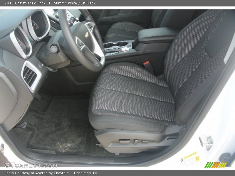 Summit White / Jet Black 2013 Chevrolet Equinox LT