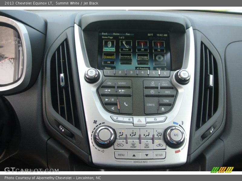 Summit White / Jet Black 2013 Chevrolet Equinox LT