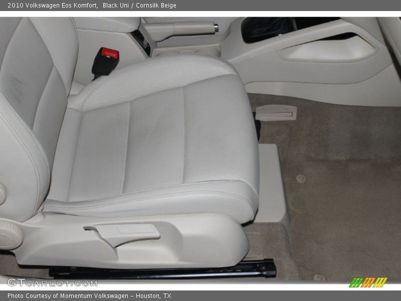 Black Uni / Cornsilk Beige 2010 Volkswagen Eos Komfort
