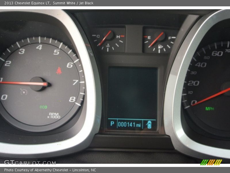 Summit White / Jet Black 2013 Chevrolet Equinox LT