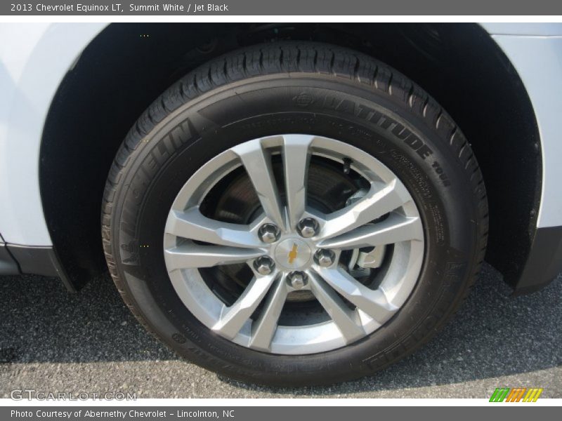 Summit White / Jet Black 2013 Chevrolet Equinox LT