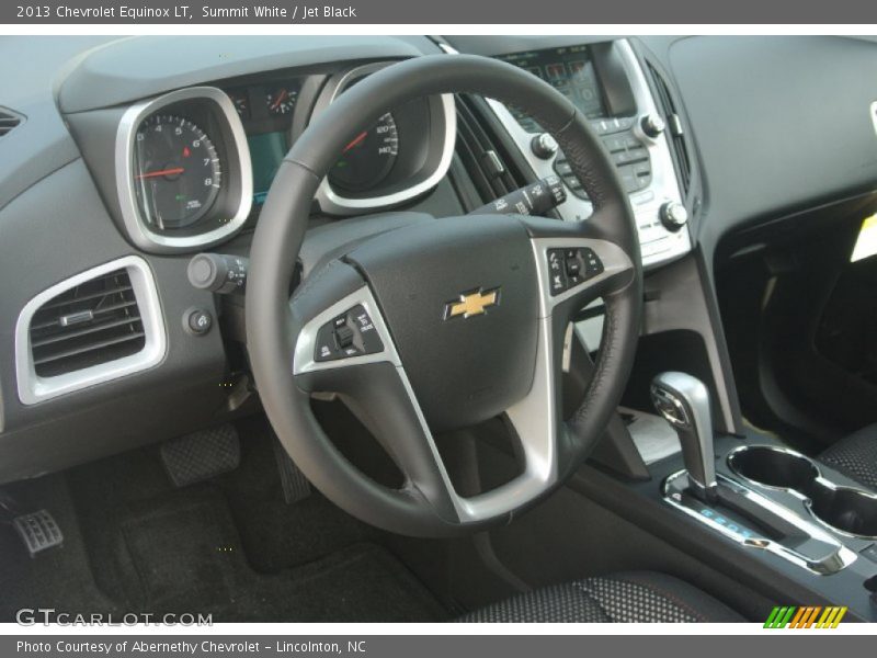Summit White / Jet Black 2013 Chevrolet Equinox LT