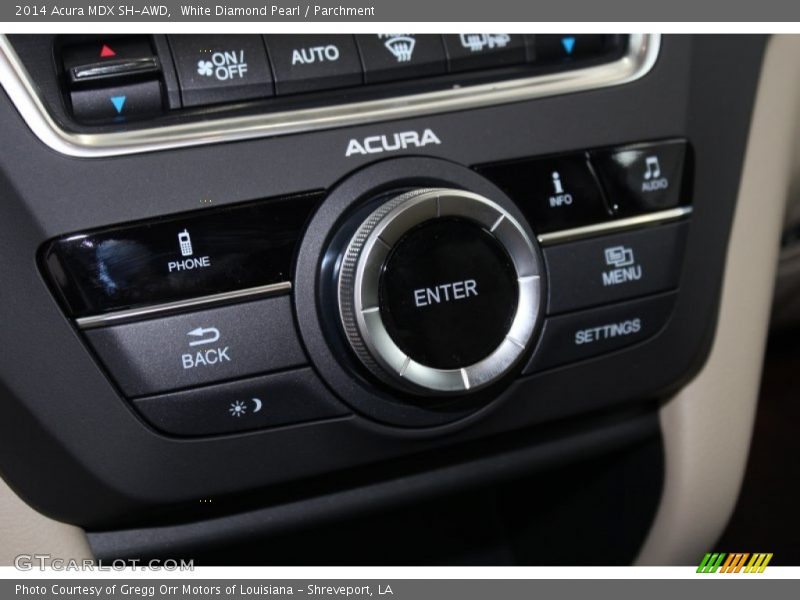 White Diamond Pearl / Parchment 2014 Acura MDX SH-AWD
