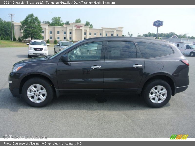 Tungsten Metallic / Dark Titanium/Light Titanium 2014 Chevrolet Traverse LS