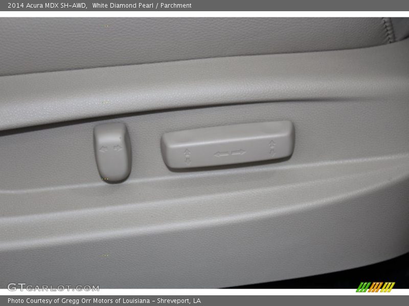 White Diamond Pearl / Parchment 2014 Acura MDX SH-AWD