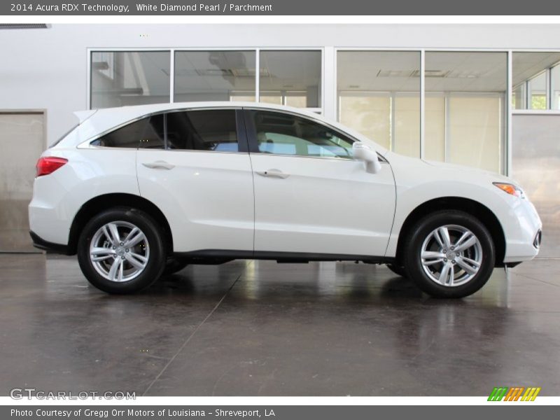 White Diamond Pearl / Parchment 2014 Acura RDX Technology