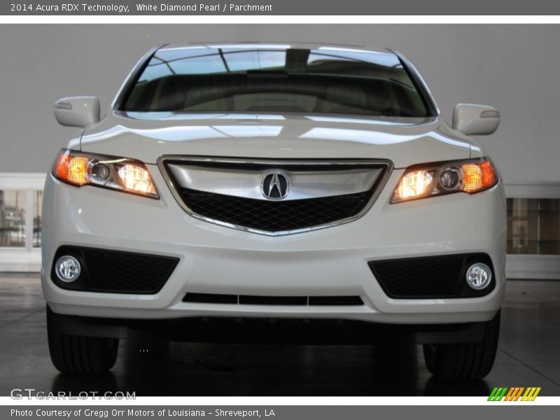 White Diamond Pearl / Parchment 2014 Acura RDX Technology