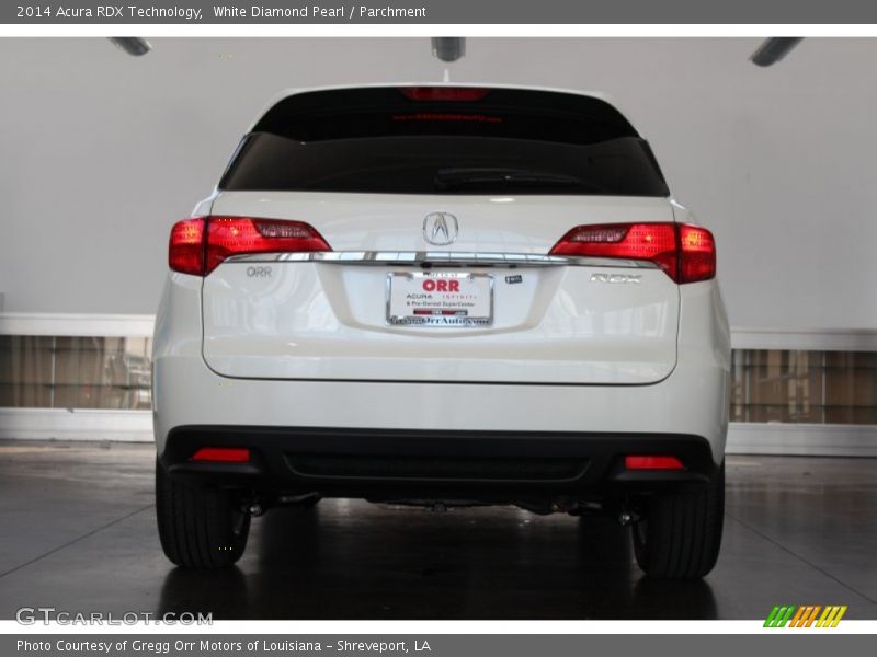 White Diamond Pearl / Parchment 2014 Acura RDX Technology