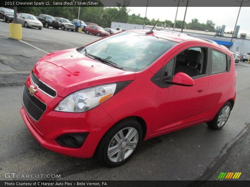 Front 3/4 View of 2013 Spark LS