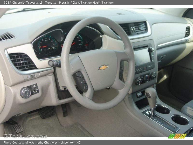 Dashboard of 2014 Traverse LS
