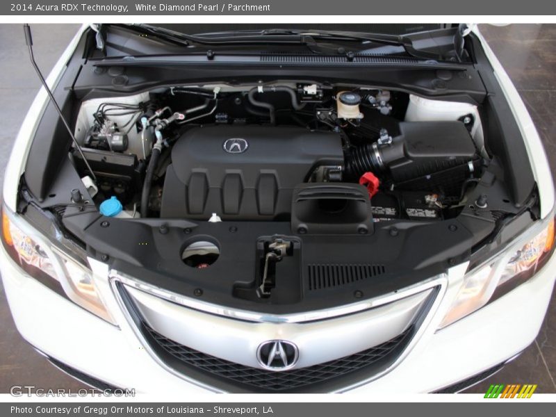 White Diamond Pearl / Parchment 2014 Acura RDX Technology