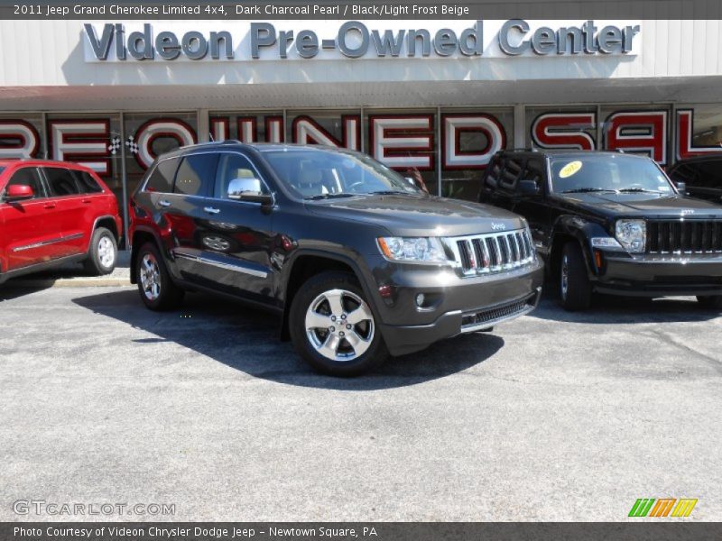 Dark Charcoal Pearl / Black/Light Frost Beige 2011 Jeep Grand Cherokee Limited 4x4