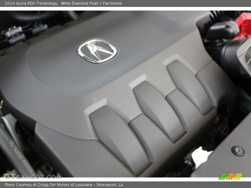 White Diamond Pearl / Parchment 2014 Acura RDX Technology