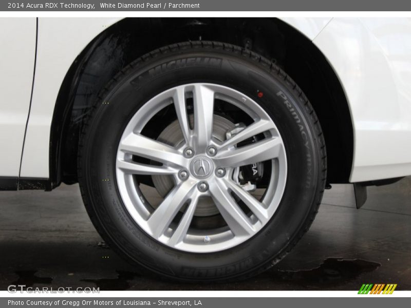 White Diamond Pearl / Parchment 2014 Acura RDX Technology