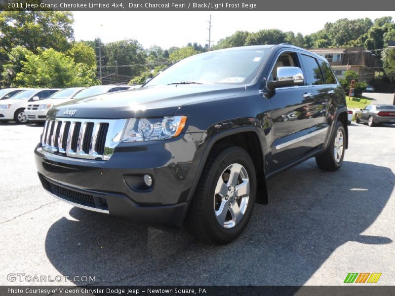 Dark Charcoal Pearl / Black/Light Frost Beige 2011 Jeep Grand Cherokee Limited 4x4