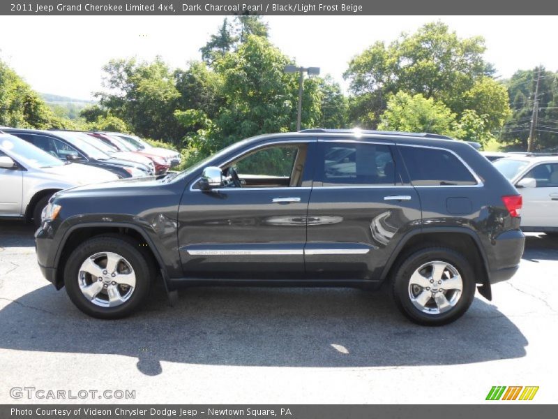 Dark Charcoal Pearl / Black/Light Frost Beige 2011 Jeep Grand Cherokee Limited 4x4