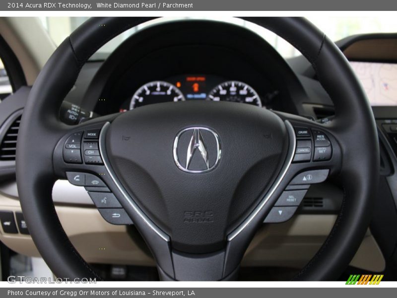 White Diamond Pearl / Parchment 2014 Acura RDX Technology